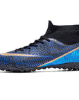 New Breathable Sports High-top Firm Ground Soccer Shoes