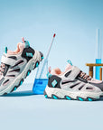 Charming girl''s shoes big children''s four seasons sports shoes new leisure children''s small white shoes boy''s father shoes