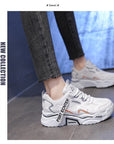 New Spring Women Sneakers Lightweight and Chunky Platform Fashion Casual Breathable Vulcanized Shoes