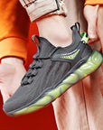 Men's Shoes Summer Breathable Running Soft Bottom Shock Absorption Sports Shoes Spring