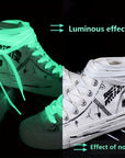 1 Pair Luminous Shoelaces For Sneakers Men Women Sports Shoes, Reflective Shoelaces
