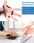 Silicone Grip Device Finger Exercise Stretcher Arthritis Hand Grip Trainer Strengthen Rehabilitation Training To Relieve Pain