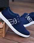 New autumn air shoes men's casual shoes sneakers slip Korean fashion shoes