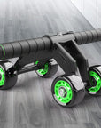 Four-wheeled Abdominal Roller Home Exercise Abdominal Muscle Fitness Equipment