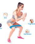 Resistance Bands Sealing Elastic Booty Sport Bodybuilding Rubber Band For Fitness Gym Leagues Equipment Sports Mini Yoga