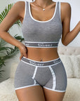 1pc Set Cross-Border European and American Style Seamless Breathable Backless Bra and Panty Underwear for Women