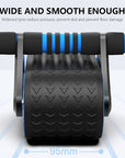 Double Wheel Abdominal Exerciser Women Men Automatic Rebound Ab Wheel Roller Waist Trainer Gym Sports Home Exercise Devices