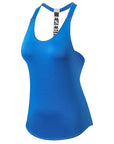 2024 Gym Tops Women's Sports Top Letter Backless Shirts Sleeveless Yoga Tops Fitness Running Quick Dry Tank Crop Top