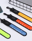 1Pc LED Glowing Luminous Reflective Safety Alert Hand Strap Wristband Bicycle Armband Light Backpack Hanging Light Night Running