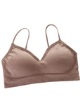 Women's Fast-Dry Elastic Padded Sports Bra Yoga Fitness Top