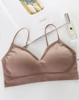 Women Sports Bras Fast Dry Elastic Padded Gym Running skeep Bra Solid color Fitness Yoga Sport breathable Tops