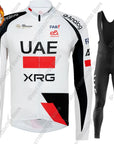 UAE Team Cycling Jersey 2026 Set Clothing Suit Winter Summer Mens Long Sleeve MTB Bike Road Pants Bib Ropa Ciclismo