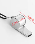 Metal Whistle Referee Sport Rugby Stainless Steel Whistles Soccer Football Basketball Party Training School Cheerleading Tools