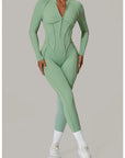 Yoga Suit Gym Set Women Training Sportswear Fitness Long Sleeved Sports Jumpsuit Women Push Up Female Workout Clothes Bodysuits