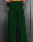 Sports pants for women in autumn 2025, new straight tube loose fitting sanitary pants, wide leg pants, outdoor dance casual pant