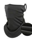 Men Summer Sports Black Mesh Ice Silk Bandana Running Tube Scarf Hiking Ski Fishing Hunting Cycling Snowboard Soft Scarves Women