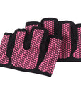 Gym Fitness Half Finger Gloves Men Women Anti-Slip Silicone Workout Glove Pull Up Power Weight Lifting Grips Hand Plam Protector