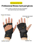 Workout Gloves Wrist Wraps for Men and Women Exercise Gloves for Weight Lifting Cycling Gym Fitness Cross Training Breathable