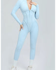 Yoga Suit Gym Set Women Training Sportswear Fitness Long Sleeved Sports Jumpsuit Women Push Up Female Workout Clothes Bodysuits