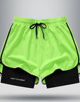 Summer New High Quality Ice Silk Shorts For Sports Quick Drying Fitness Men's Three Piece Running Basketball Shorts