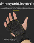 Workout Gloves Wrist Wraps for Men and Women Exercise Gloves for Weight Lifting Cycling Gym Fitness Cross Training Breathable
