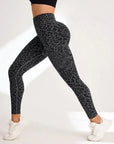 High Waist Sports Leggings Women Seamless Leopard Yoga Pants Sexy Hip Lift Trainning Fitness Outdoor Sports Tights for Women
