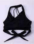 Summer sports bra women's running wearing shock resistant training yoga suit vest top fitness bra