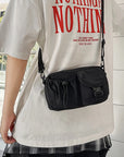 Sports Crossbody Bag, Workwear Style Design, Single Shoulder Bag, Multifunctional Lightweight Chest Bag, Mobile Phone Bag