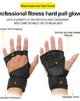 Workout Gloves Wrist Wraps for Men and Women Exercise Gloves for Weight Lifting Cycling Gym Fitness Cross Training Breathable