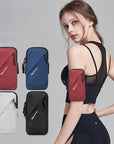 Running Phone Holder Jogging Bags for iPhone Universal Waterproof Sports Armband Phones Arm Bag Running Accessory