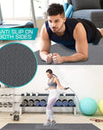 4~20Pcs Puzzle Fitness Mat, Eva Interlocking Foam Floor Tiles for Home Gym, Home Gym Equipment Mat, Non-Slip Floor Mat for Kids