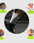 2Pcs Knitted Ankle Support For Sprains Arthritis Tendonitis Running Football Foot Protection Ankle Sleeve Sock Sports Anklet