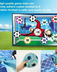 Soccer Game Mat Set Outdoor Indoor Soccer Toys Multiplayer Football Goal Shooting Leisure Sport Fun Indoor and Outdoor