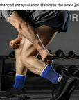 2Pcs Knitted Ankle Support For Sprains Arthritis Tendonitis Running Football Foot Protection Ankle Sleeve Sock Sports Anklet