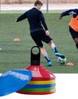 Soccer Cones Set Football Training Equipment for Kid Pro Disc Cones Agility Exercise Obstacles Avoiding Sports Accessories