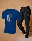 Men's casual sports outfit - T-shirt and pants - Men's underwear and sleepwear - Trendy and fashionable outfit