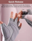 Workout Gloves with Excellent Grip Lightweight Gym Gloves for Weightlifting Cycling Exercise Training Fitness Rowing Unisex