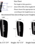 4pcs/set Sports Soccer Shin Guard Pad For Kids Football Shin Pads Support Calf Sleeve Shinguard For Adult Teens Children