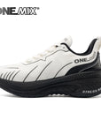 ONEMIX New Cushioning Running Shoes For Men Suitable Heavy Runners Lace Up Sports Women Non-slip Outdoor Athletic Male Sneakers