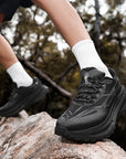 Men Jogging Sports Shoes Carbon Plate Professional Cushioning Sneakers Male Outdoor Hiking Running Shoes Breathable Non Slip