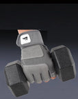 Dumbbell Gloves for Men Women Weightlifting Crossfit Bodybuilding Workout Sports Gym Training Gloves Non-slip Wrist Protector