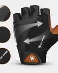 Sports Cycling Gloves Half Finger Men Women MTB Bike Gloves Running Fitness Gym Riding Motorcycle Bicycle Gloves