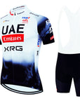 2025 UAE Cycling Jersey Set MTB Uniform Bike Clothing Summer Breathable Bicycle Shirt Ropa Ciclismo Bib Pants Maillot Ciclismo
