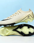 New Men Sport Soccer Shoes Training Boys Football Boots Outdoor Adult Long Spikes Non Slip Cleats Breathable Match Comfortable