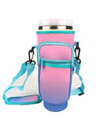 1/2/4 Piece 40oz Water Bottle Carrier Bag Pouch Cover for Thermos Water Bottle Holder Adjustable Shoulder Strap Mug Cover