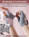 Workout Gloves with Excellent Grip Lightweight Gym Gloves for Weightlifting Cycling Exercise Training Fitness Rowing Unisex