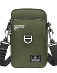 Sports Wallet Phone Bag Shoulder Bag Pouch Case Belt Handbag Purse Coin Wallet Retro Key Holder Small Money Bag