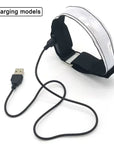 Outdoor Sports Night Running Armband LED Lamp USB Rechargeable Safety Belt Arm Leg Warning Wristband Cycling Bike Bicycle Light
