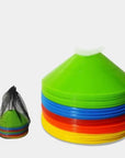 Soccer Cones Set Football Training Equipment for Kid Pro Disc Cones Agility Exercise Obstacles Avoiding Sports Accessories