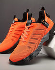 New Men Running Shoes Breathable Outdoor Sports Shoes Lightweight Sneakers for Men Comfortable Athletic Training Footwear